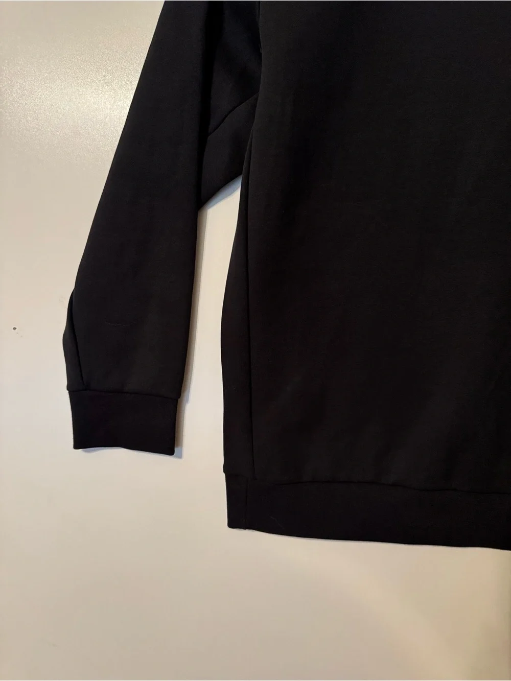 Polo by Ralph Lauren Black Half-Zip Sweatshirt with Red Pony